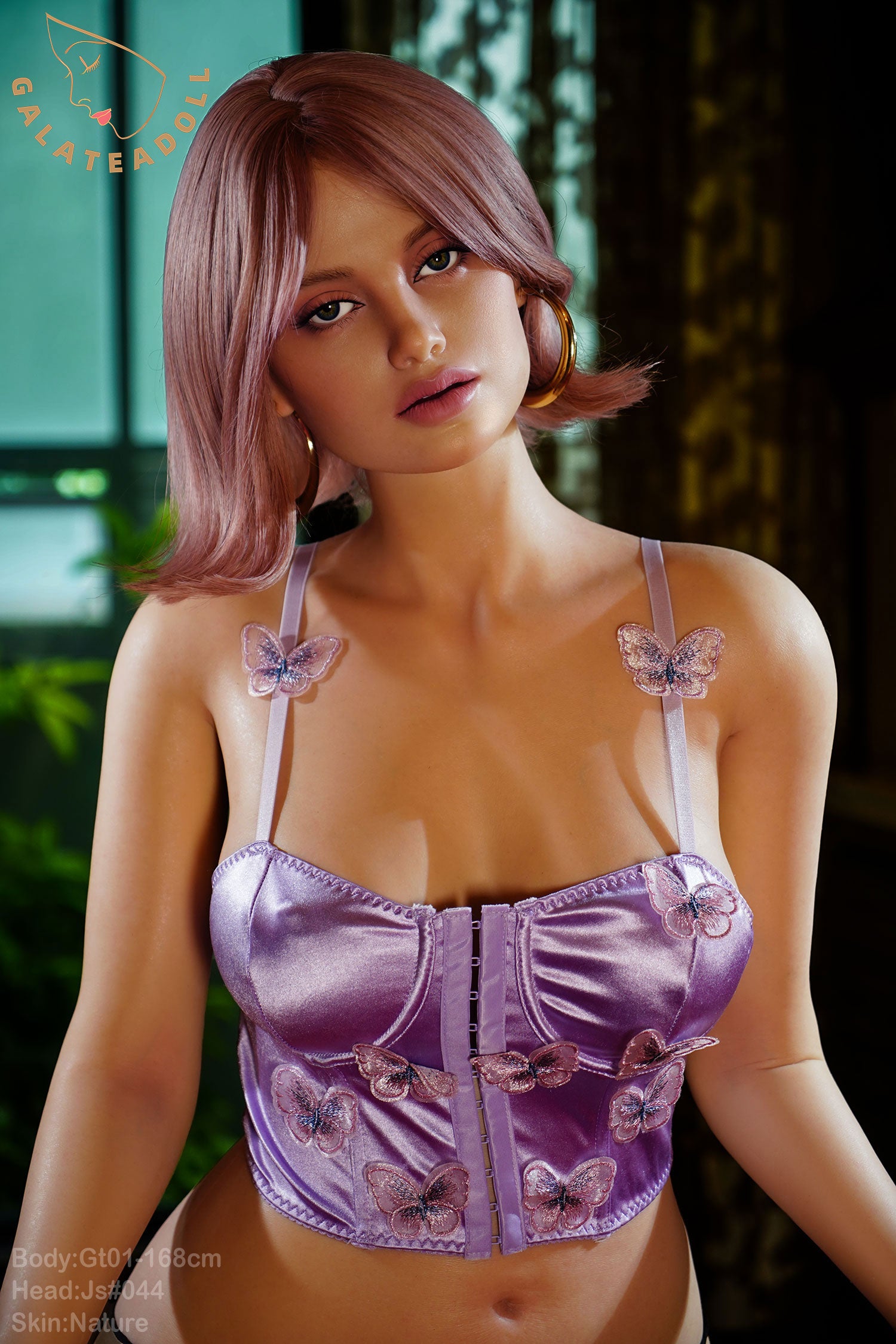 162cm/ D-cup White Skin Blond Full Silicone Sex Doll